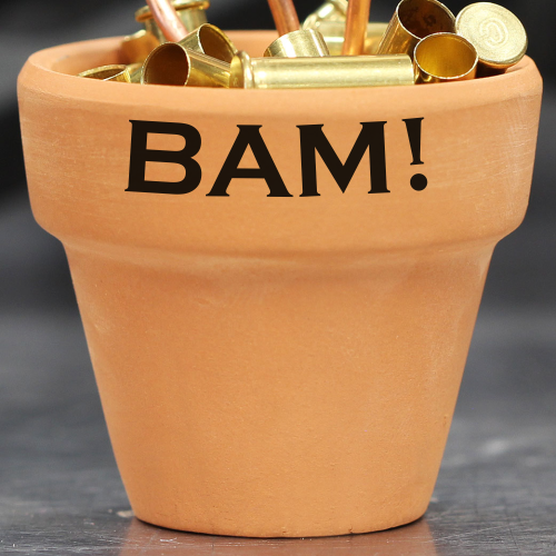 Bullet Bouquet with Custom Laser Etching