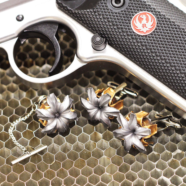 Cufflinks and Tie Tack Set