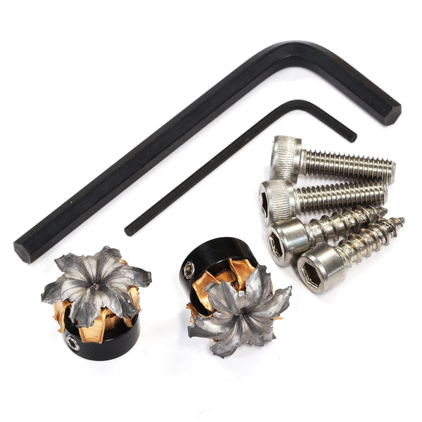 Automotive License Plate Bolts (Bolt Covers), 1 pair